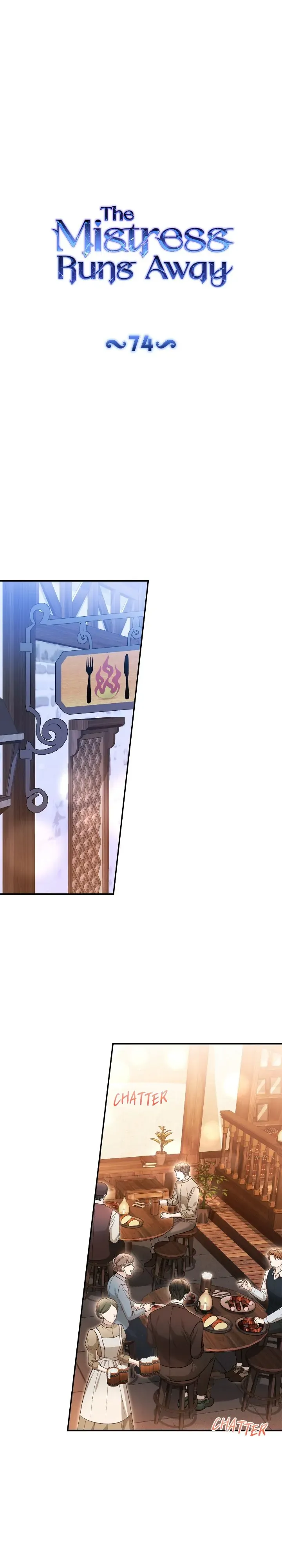 The Mistress Runs Away Chapter 74 Online - página 1