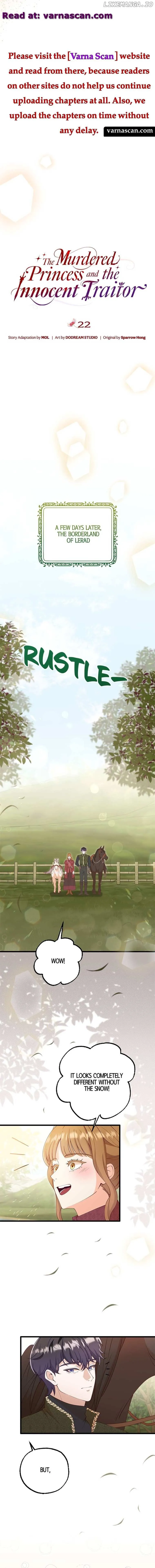 The Murdered Princess and the Innocent Traitor Chapter 22 Online - página 8
