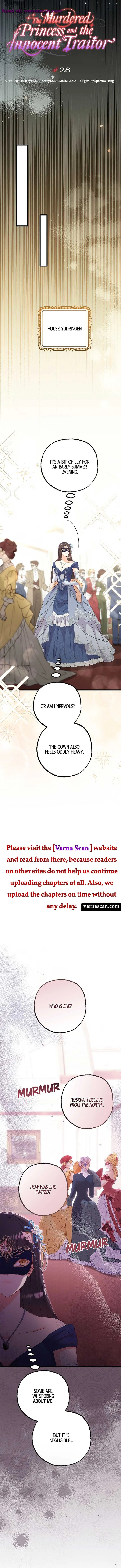 The Murdered Princess and the Innocent Traitor Chapter 28 Online - página 8