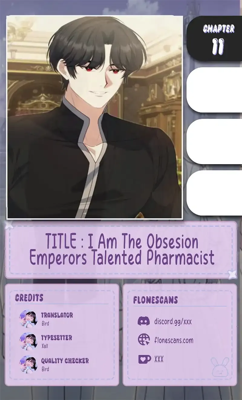 The Obsessive Emperor’s Capable Pharmacist Chapter 11 Online - página 1