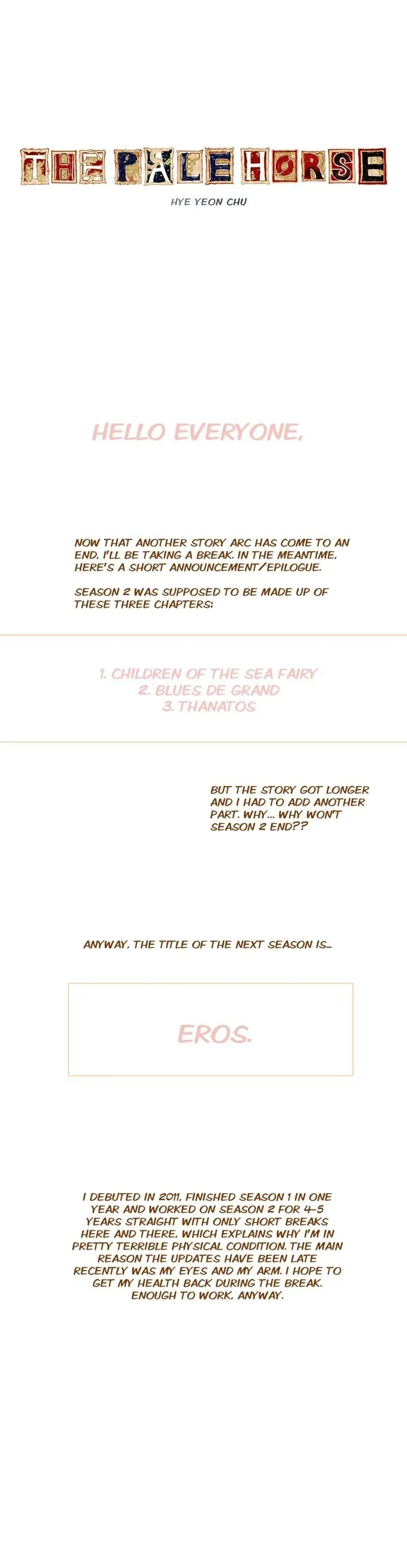 The Pale Horse Chapter 182.2 Online - página 1