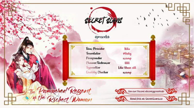 The Pampered Regent of the Richest Woman Chapter 6 Online - página 1