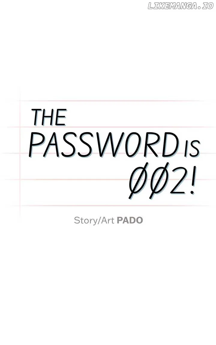 The Password Is 002! Chapter 25 Online - página 37