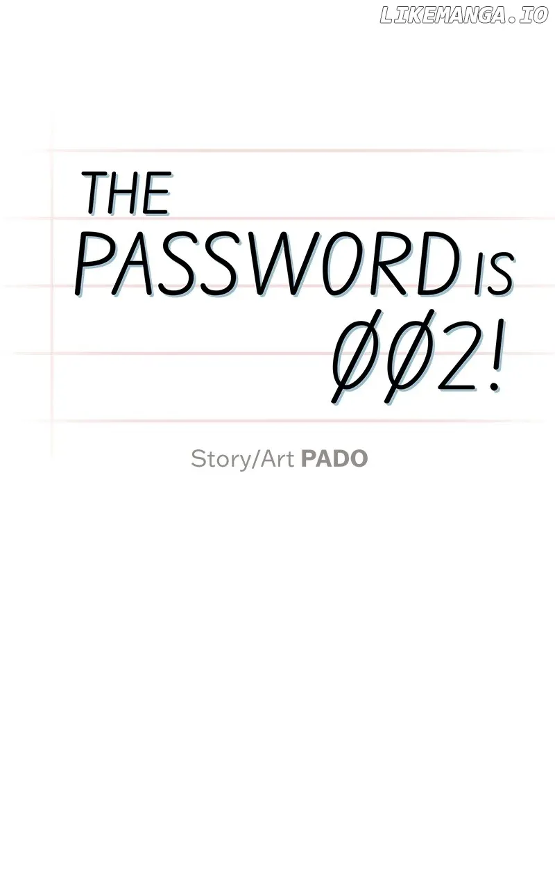 The Password Is 002! Chapter 8 Online - página 38
