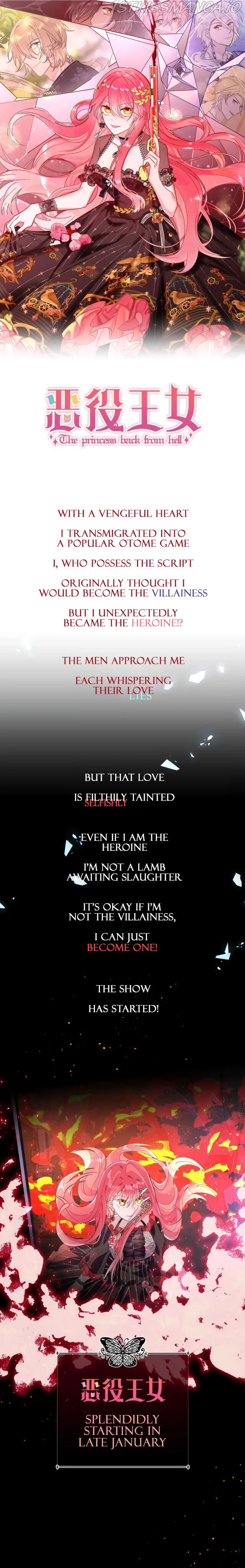 The Princess Back From Hell Chapter 0.1 Online - página 1