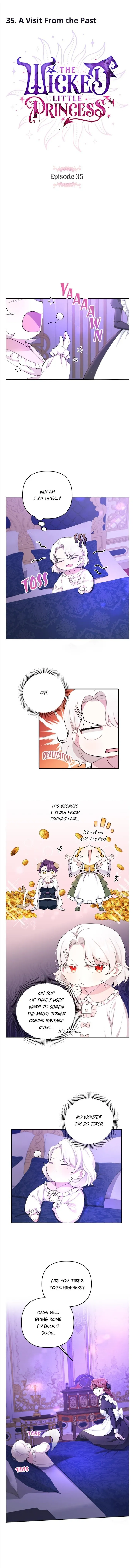The princess is evil Chapter 35 Online - página 1