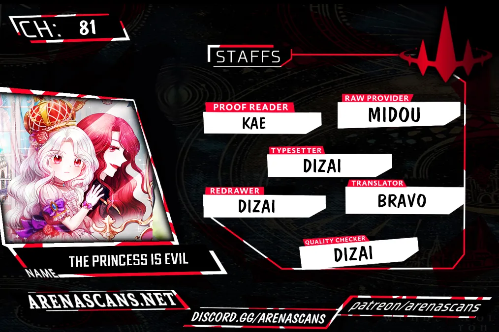The princess is evil Chapter 81 Online - página 1