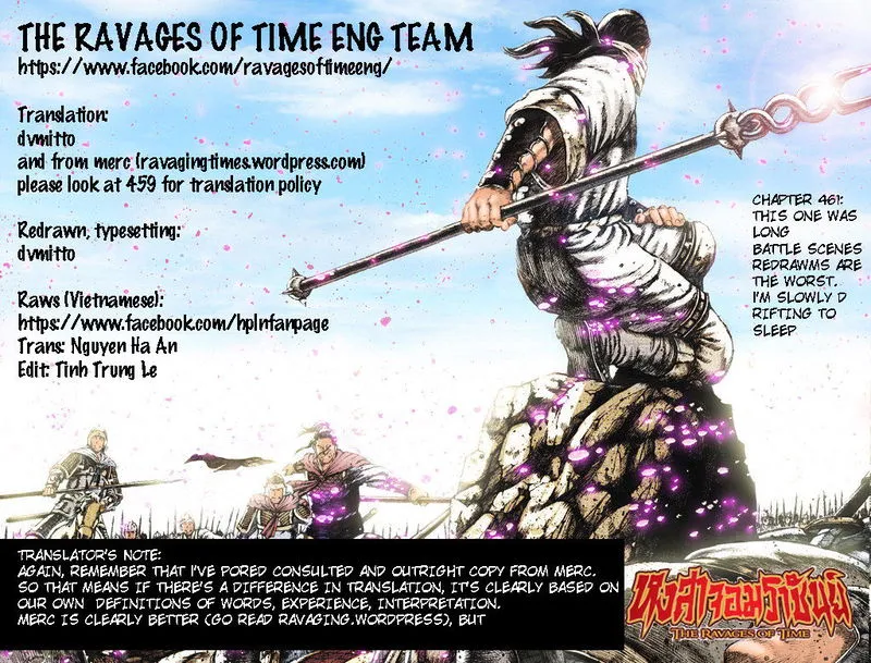 The Ravages of Time Chapter 461 Online - página 1