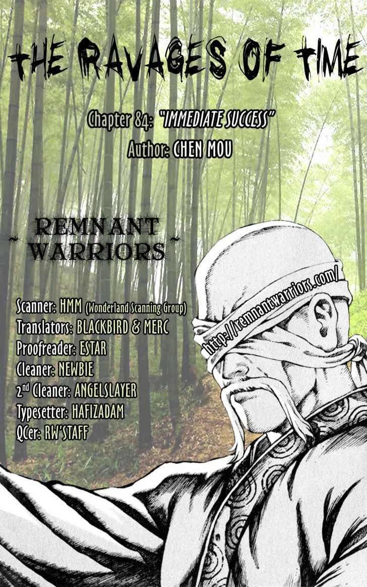 The Ravages of Time Chapter 84 Online - página 1