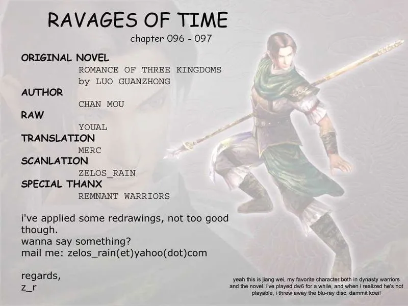The Ravages of Time Chapter 96 Online - página 1