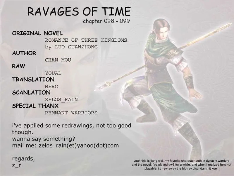 The Ravages of Time Chapter 98 Online - página 1
