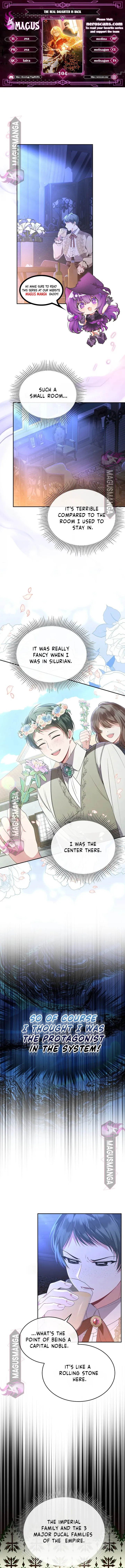 The Real Daughter is Back Chapter 104 Online - página 1