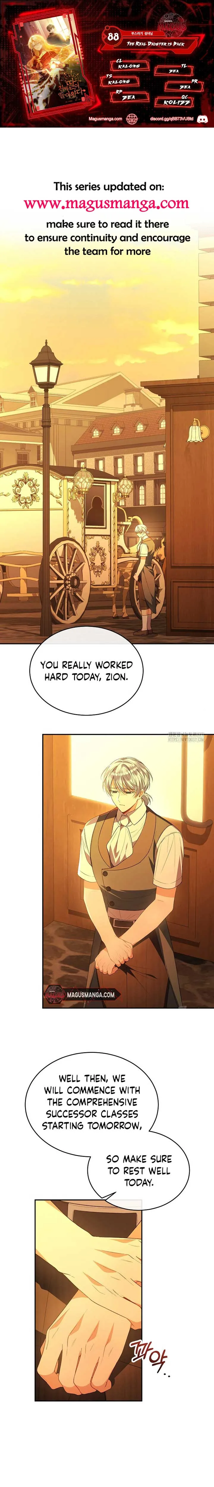The Real Daughter is Back Chapter 88 Online - página 1
