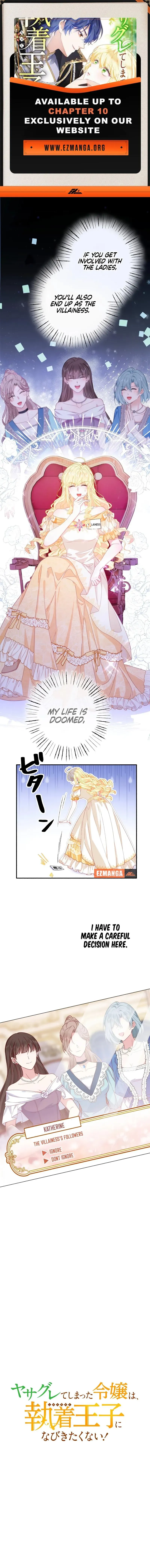 The Rebellious Villainess Doesn’t Want To Be Swayed By The Obsessive Prince! Chapter 8 Online - página 1