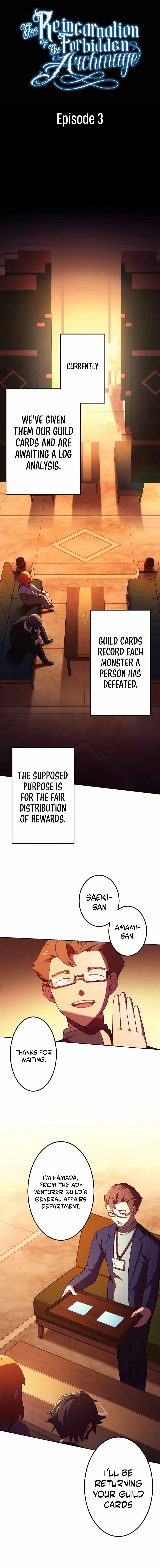The Reincarnation of the Forbidden Archmage Chapter 3 Online - página 5