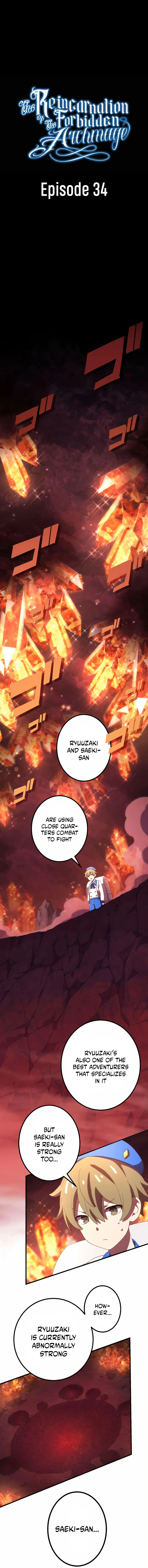 The Reincarnation of the Forbidden Archmage Chapter 34 Online - página 2