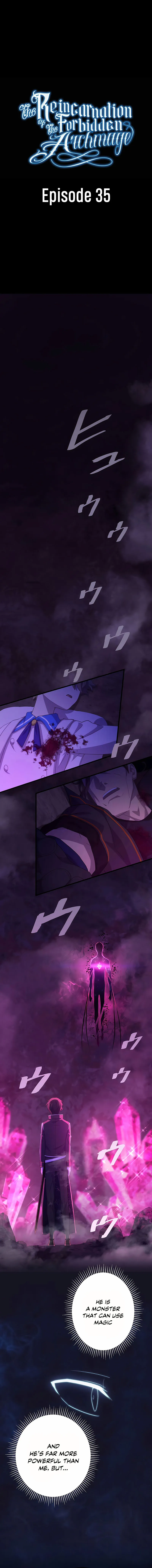The Reincarnation of the Forbidden Archmage Chapter 35 Online - página 2