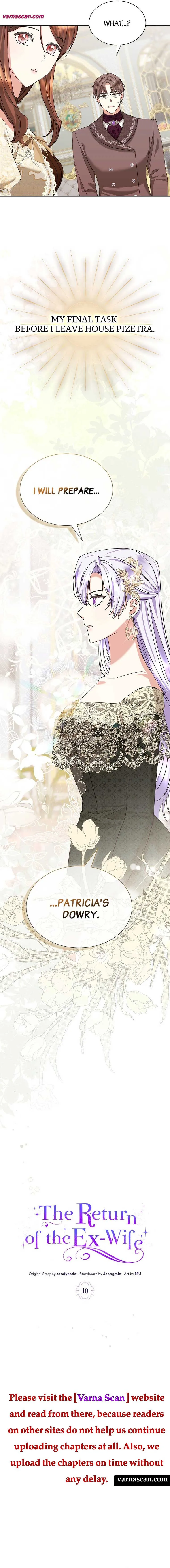 The Return of the Ex-Wife Chapter 10 Online - página 8