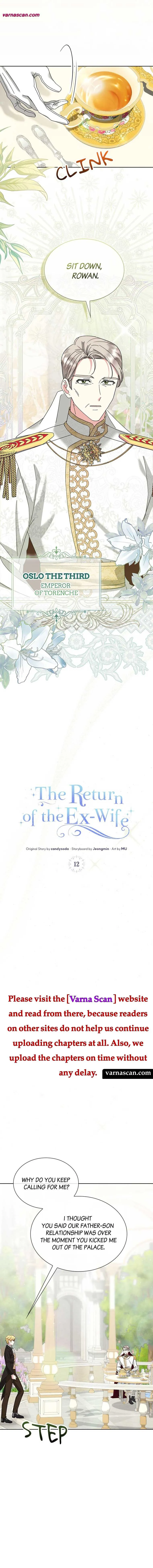The Return of the Ex-Wife Chapter 12 Online - página 3