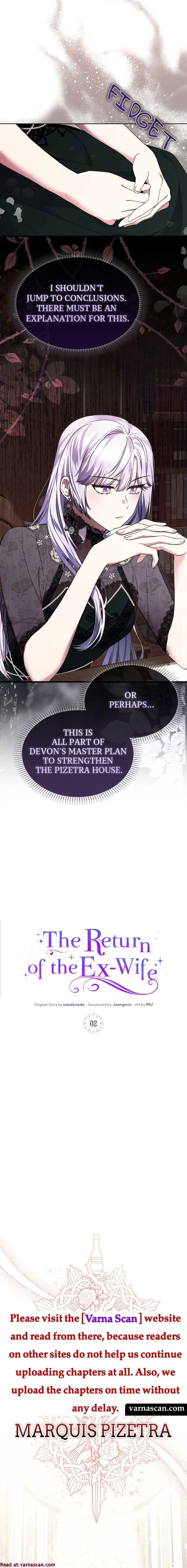 The Return of the Ex-Wife Chapter 2 Online - página 3