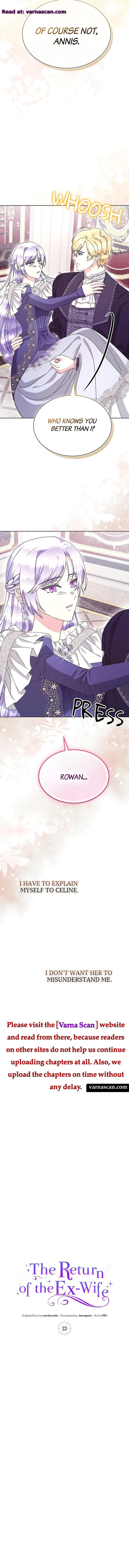 The Return of the Ex-Wife Chapter 23 Online - página 9