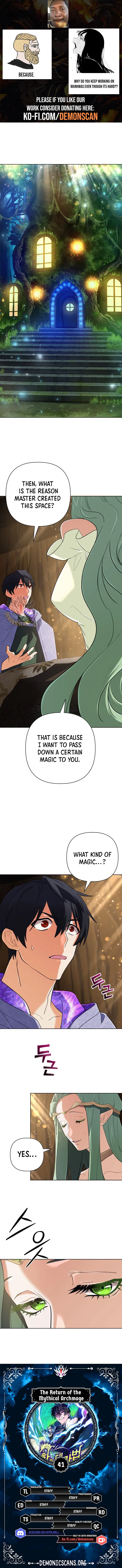 The Return of the Mythical Archmage Chapter 41 Online - página 1