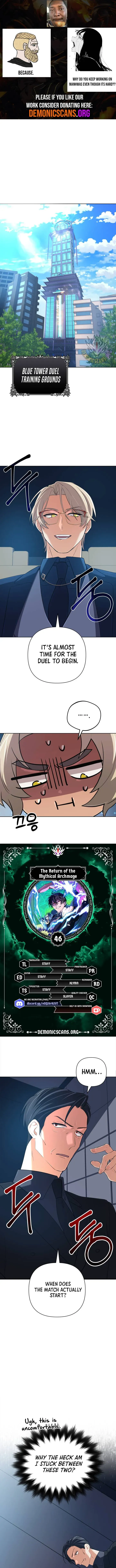 The Return of the Mythical Archmage Chapter 46 Online - página 1