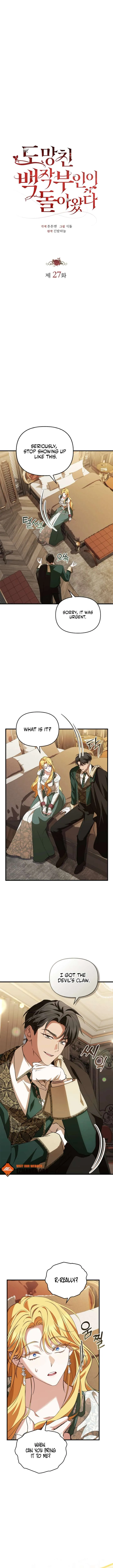 The Runaway Countess Has Returned Chapter 27 Online - página 3