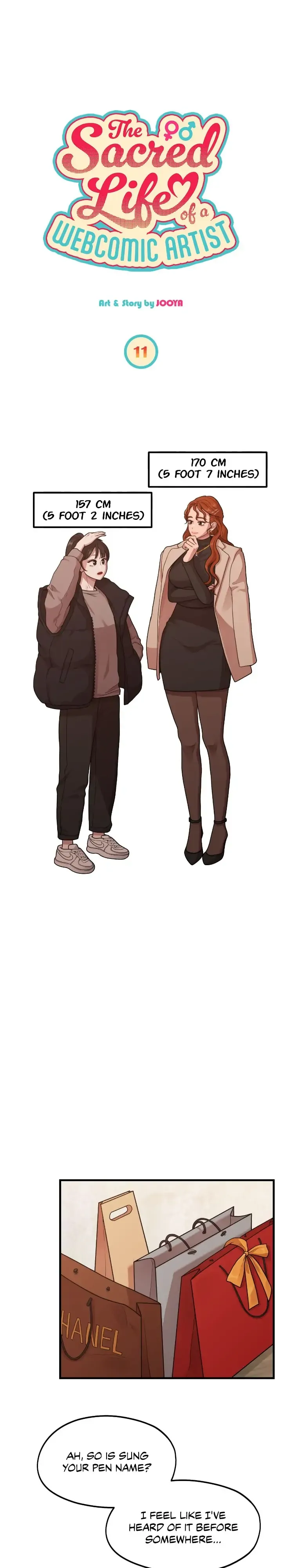 The Sacred Life of a Webtoon Artist Chapter 11 Online - página 1