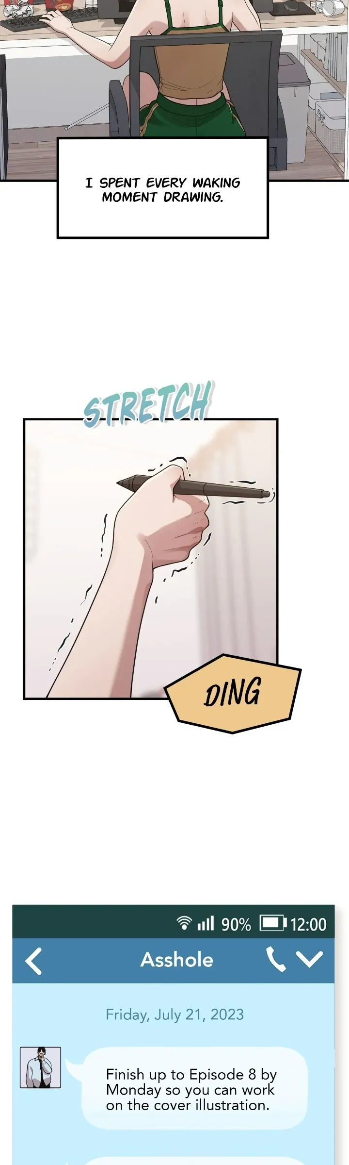 The Sacred Life of a Webtoon Artist Chapter 39 Online - página 11
