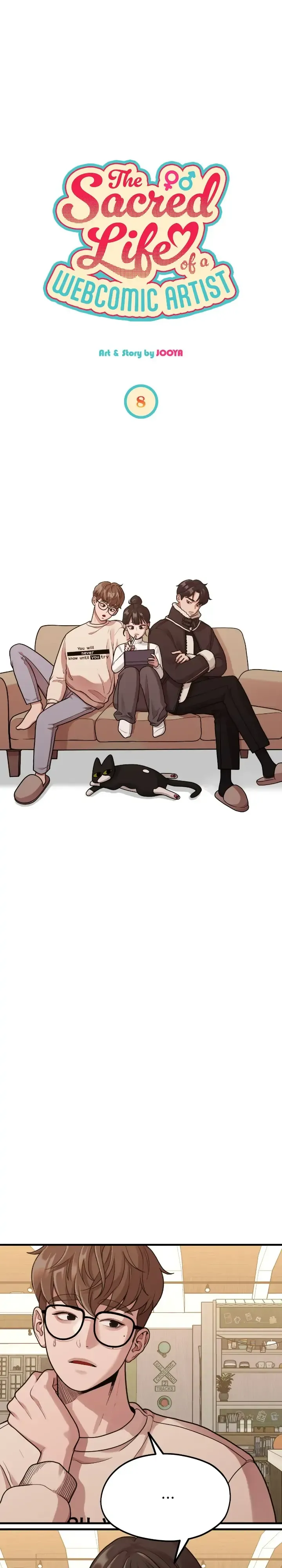 The Sacred Life of a Webtoon Artist Chapter 8 Online - página 1