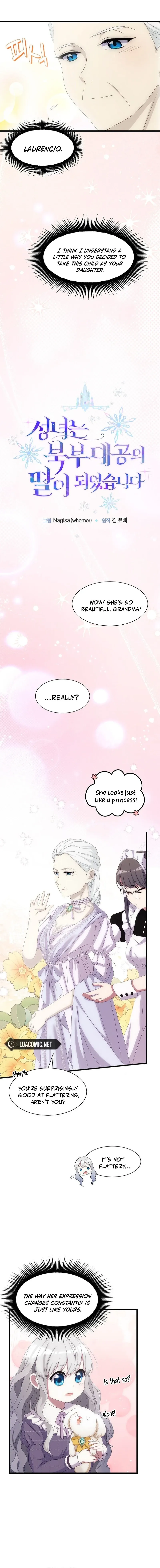The Saintess Became the Northern Grand Duke’s Daughter Chapter 26 Online - página 7