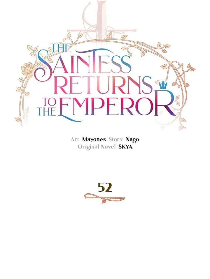 The Saintess Returns To The Emperor Chapter 52 Online - página 8