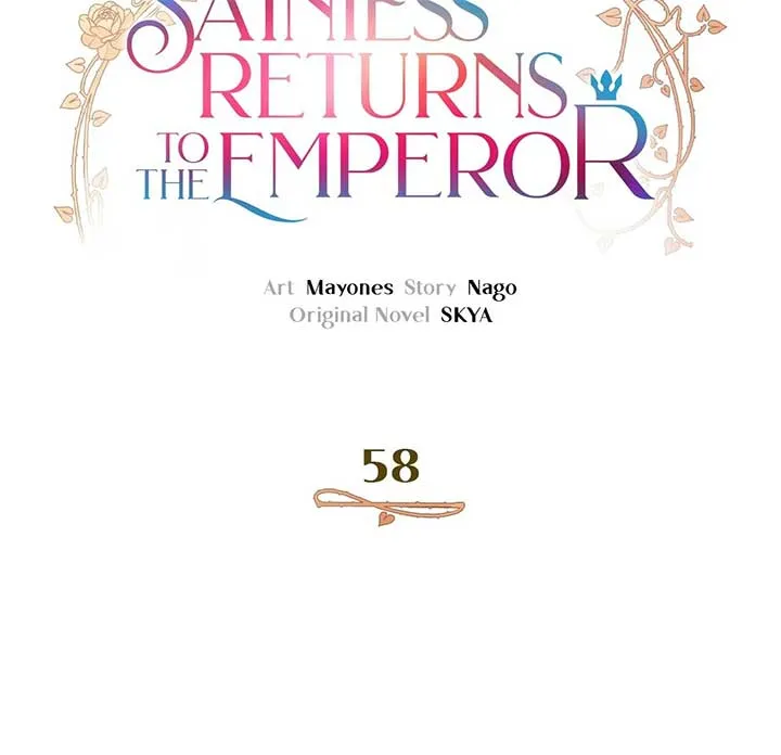 The Saintess Returns To The Emperor Chapter 58 Online - página 28