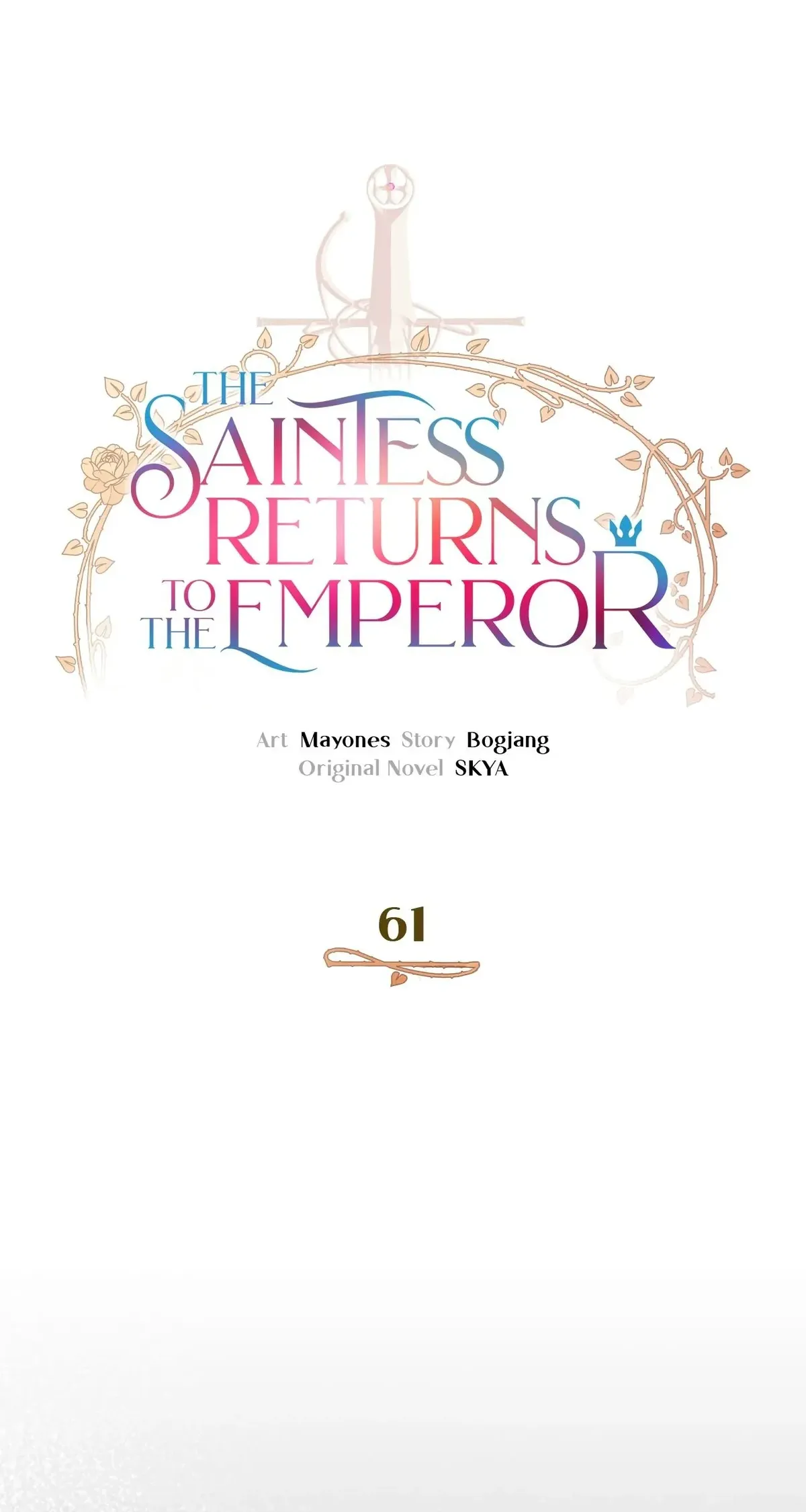 The Saintess Returns To The Emperor Chapter 61 Online - página 25