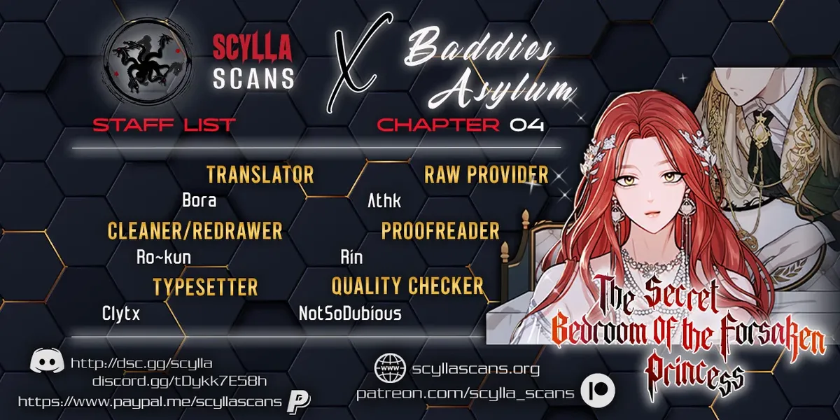 The Secret Bedroom of a Dejected Royal Daughter Chapter 4 Online - página 1