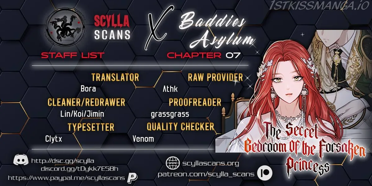 The Secret Bedroom of a Dejected Royal Daughter Chapter 7 Online - página 1