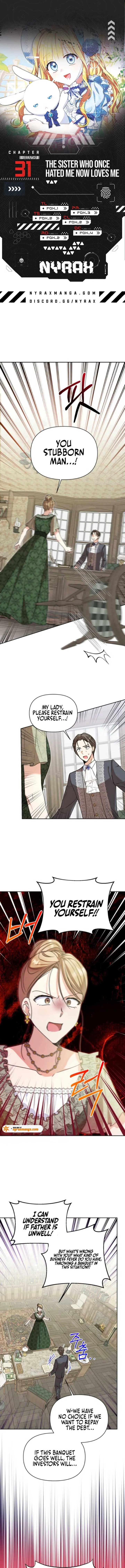 The Sister Who Once Hated Me Now Loves Me Chapter 31 Online - página 1