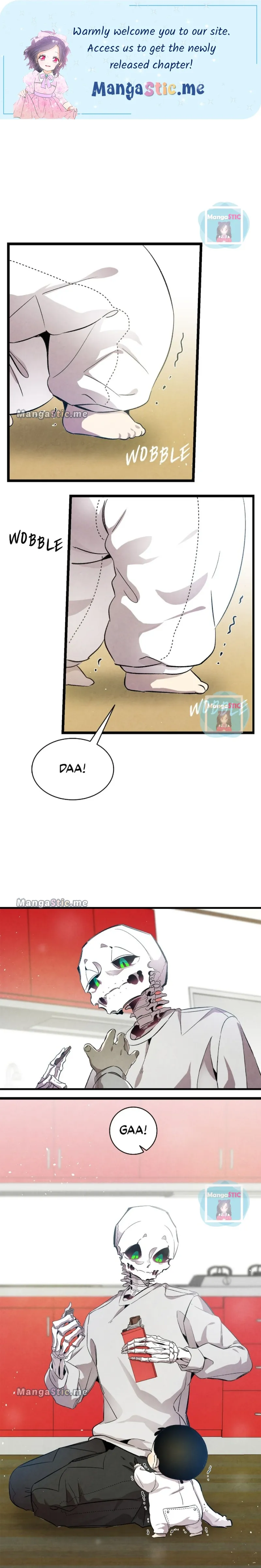 The Skeleton Becomes a Cat Dad Chapter 126 Online - página 1