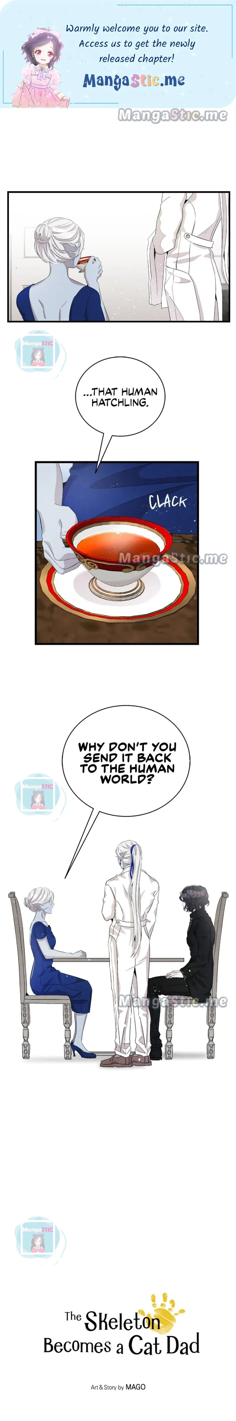 The Skeleton Becomes a Cat Dad Chapter 133 Online - página 1