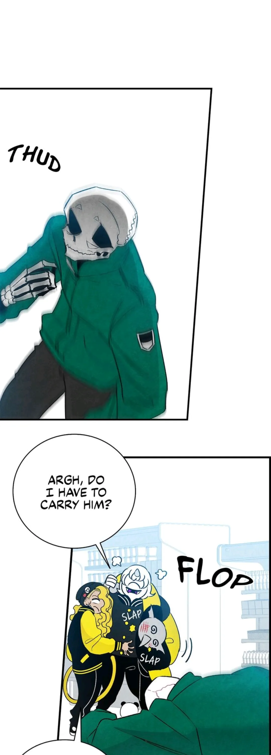 The Skeleton Becomes a Cat Dad Chapter 21 Online - página 1