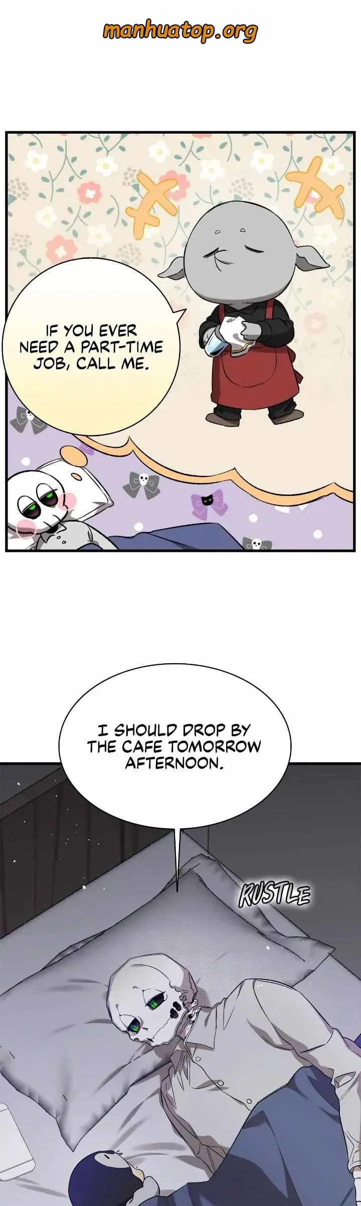 The Skeleton Becomes a Cat Dad Chapter 223 Online - página 1