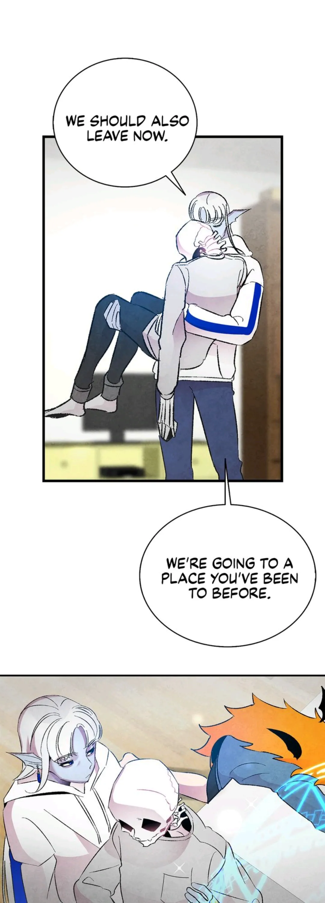 The Skeleton Becomes a Cat Dad Chapter 28 Online - página 1