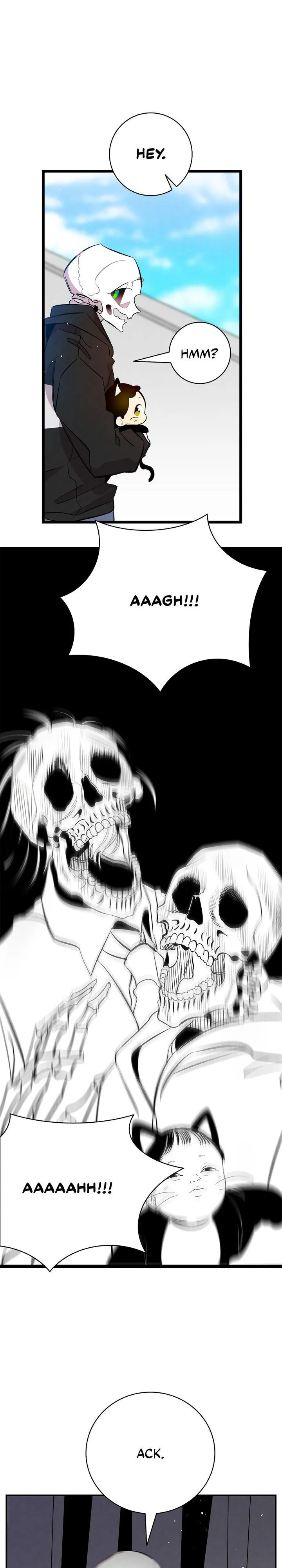 The Skeleton Becomes a Cat Dad Chapter 89 Online - página 1