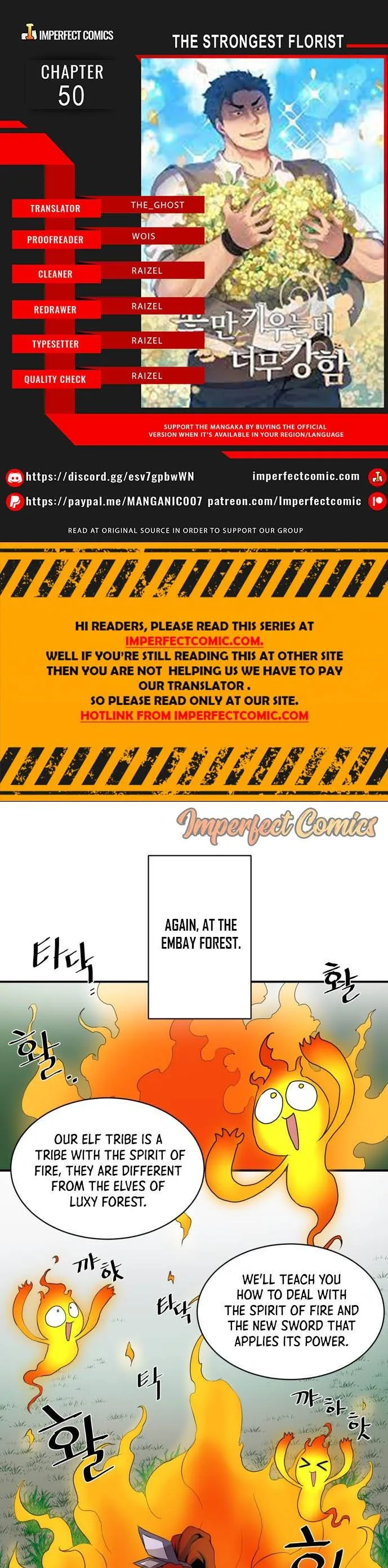 The Strongest Florist Chapter 50 Online - página 1