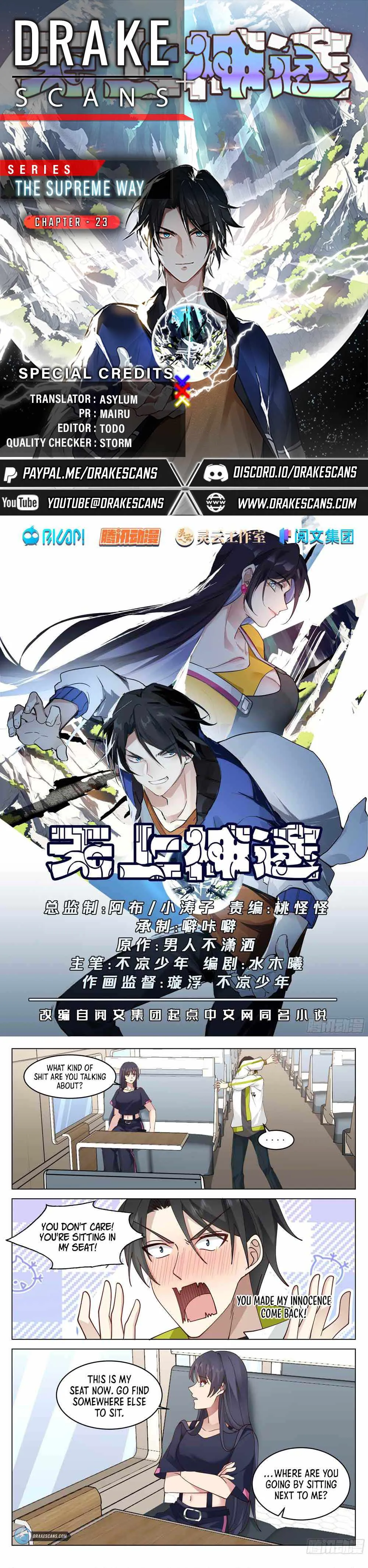 The Supreme Way Chapter 23 Online - página 1