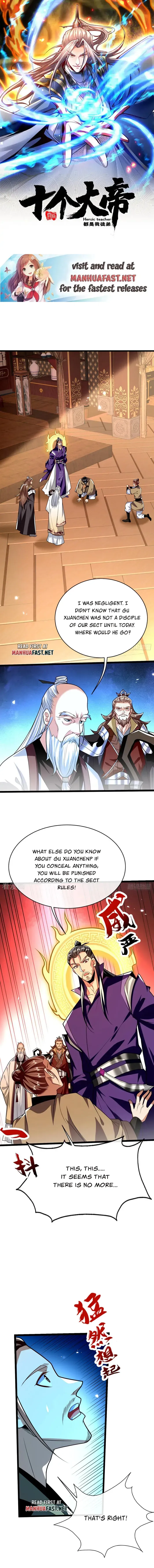 The Ten Great Emperors At The Beginning Are All My Apprentices Chapter 312 Online - página 1