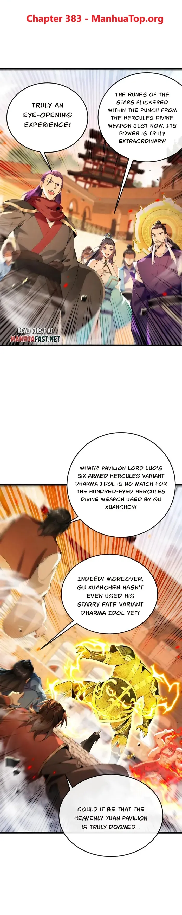 The Ten Great Emperors At The Beginning Are All My Apprentices Chapter 383 Online - página 1