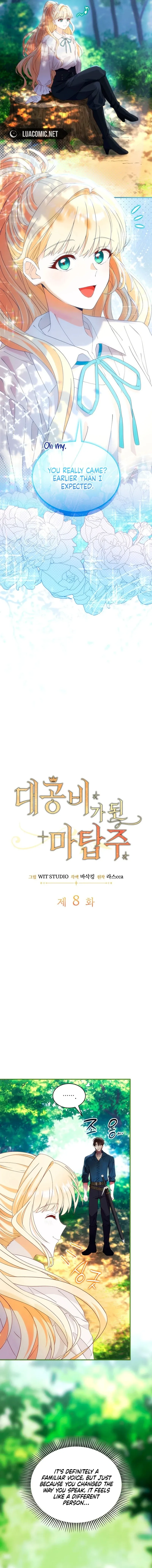 The Tower Master Who Became the Grand Duchess Chapter 8 Online - página 3