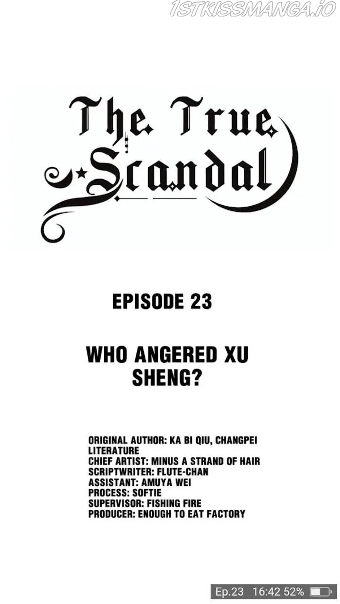 The True Scandal Chapter 23 Online - página 1